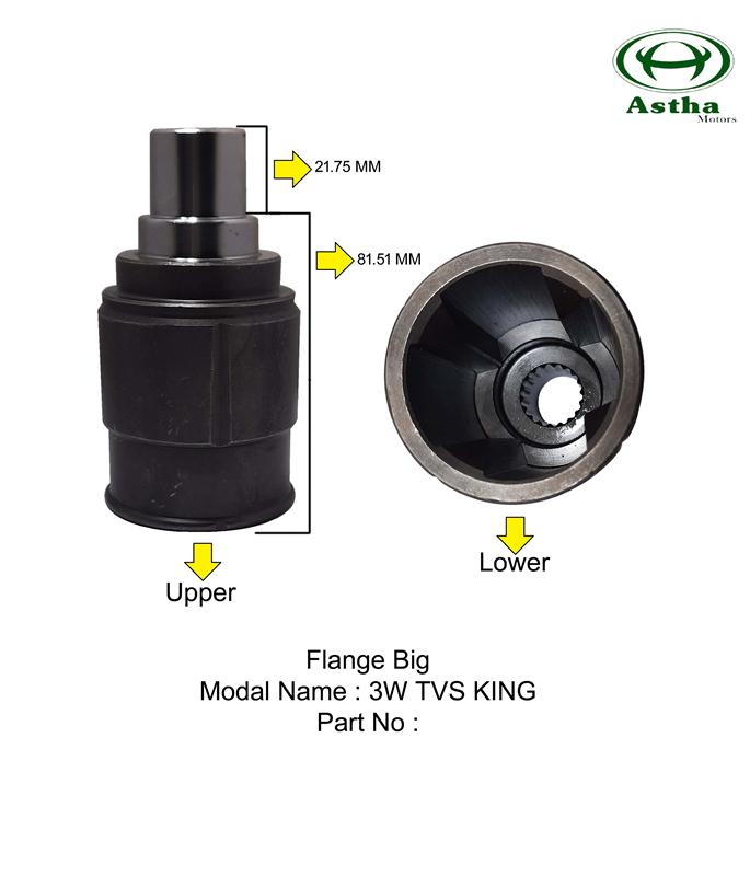 Flange MS-Big 3W TVS King 4St N/M